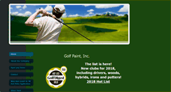 Desktop Screenshot of golfpaint.com