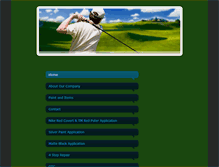 Tablet Screenshot of golfpaint.com